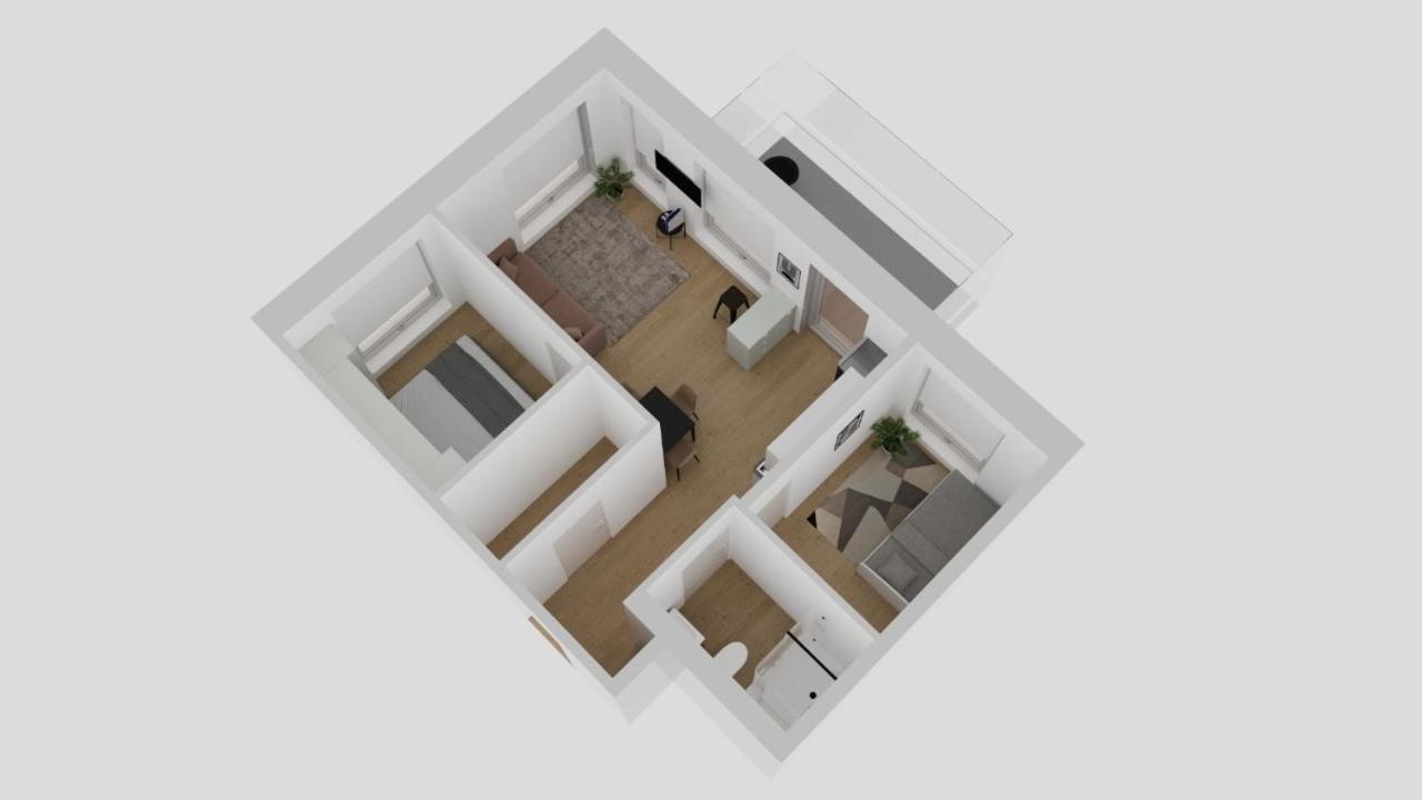 Апартаменты New 3-bed & Free Garage Parking